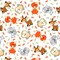 Woodland Buddies Flannel Fabric | By The Yard | Sewing and Crafting | 42 inches wide